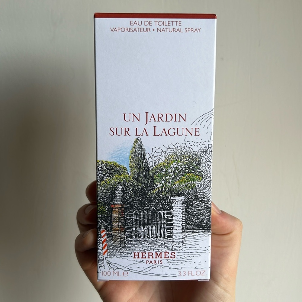Hermes Un Jardin Sur La Lagune perfume 3.3oz
